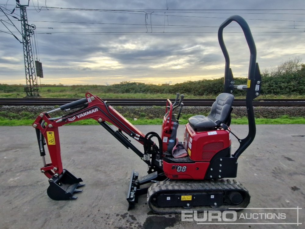 Unused 2024 Yanmar SV08-1C - Miniexcavadora: foto 3 Unused 2024 Yanmar SV08-1C - Miniexcavadora: foto 3