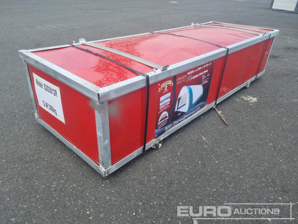 Unused 20x30x12 Dome Storage Shelter - Casa contenedor: foto 1 Unused 20x30x12 Dome Storage Shelter - Casa contenedor: foto 1