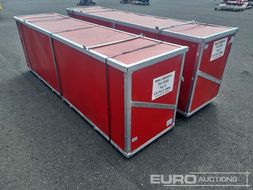 Unused 40x80x20 PVC Storage Shelter (2 Boxes) - Casa contenedor: foto 5 Unused 40x80x20 PVC Storage Shelter (2 Boxes) - Casa contenedor: foto 5