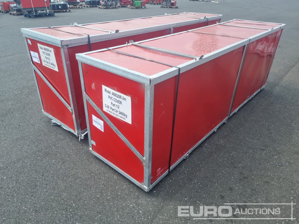 Unused 40x80x20 PVC Storage Shelter (2 Boxes) - Casa contenedor: foto 4 Unused 40x80x20 PVC Storage Shelter (2 Boxes) - Casa contenedor: foto 4