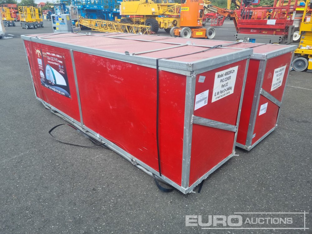 Unused 40x80x20 PVC Storage Shelter (2 Boxes) - Casa contenedor: foto 3 Unused 40x80x20 PVC Storage Shelter (2 Boxes) - Casa contenedor: foto 3