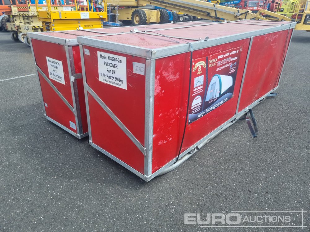 Unused 40x80x20 PVC Storage Shelter (2 Boxes) - Casa contenedor: foto 1 Unused 40x80x20 PVC Storage Shelter (2 Boxes) - Casa contenedor: foto 1