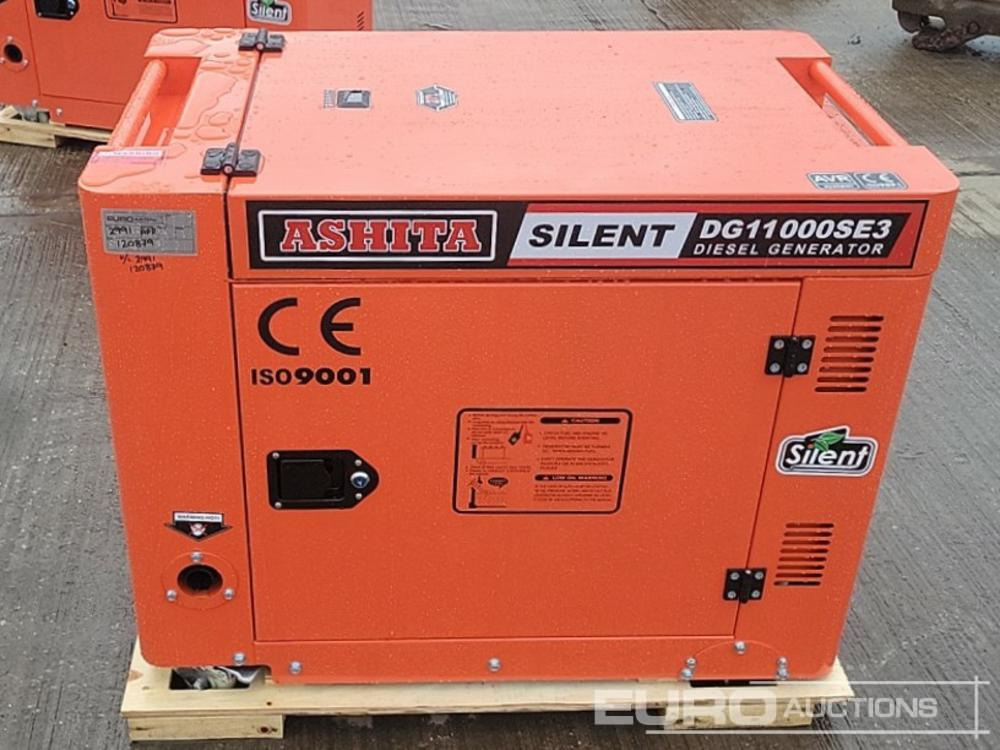 Unused Ashita Power DG11000SE3 - Generador industriale: foto 2 Unused Ashita Power DG11000SE3 - Generador industriale: foto 2