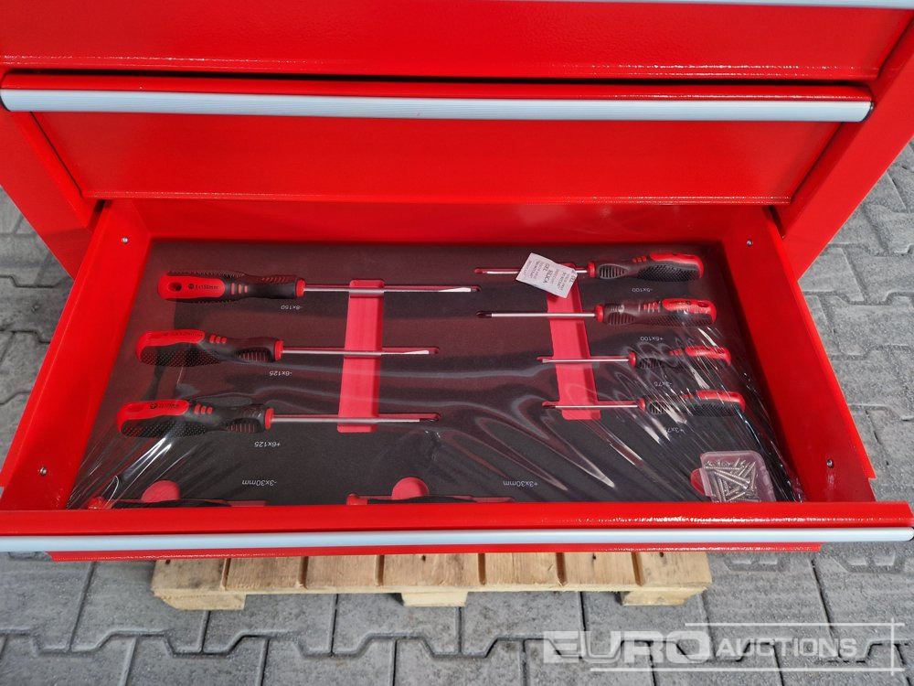 Equipo de taller Unused ERDWERK ER7 Tool Cabinet, 7 Drawers, including Tools: foto 8