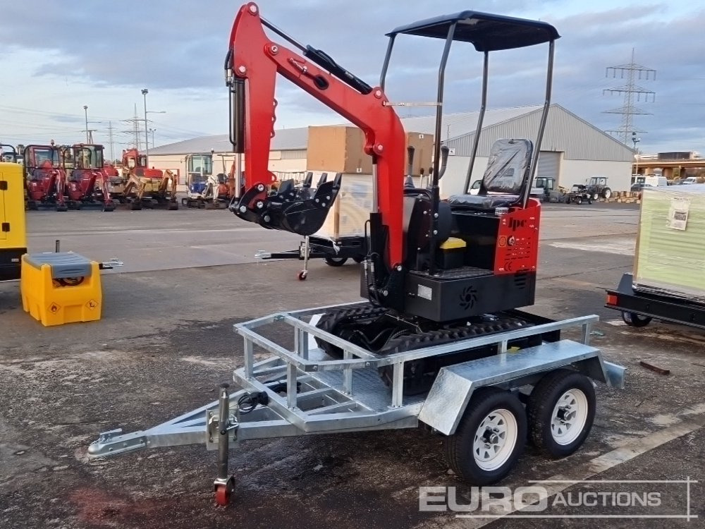 Unused JPC HT12 - Miniexcavadora: foto 1 Unused JPC HT12 - Miniexcavadora: foto 1