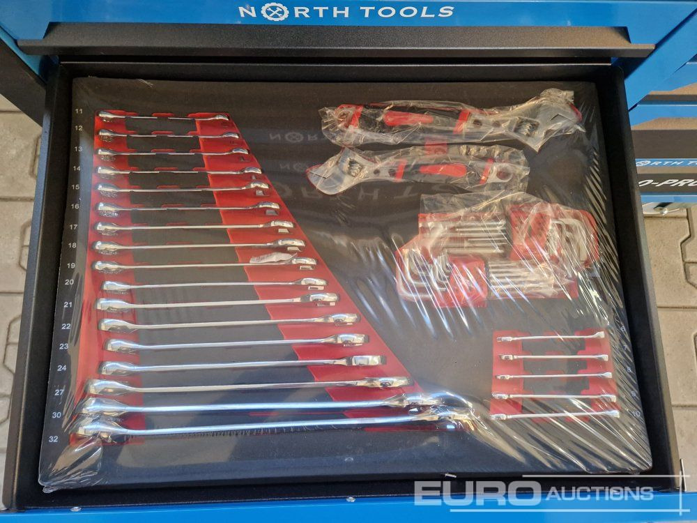 Equipo de taller Unused NORTH-TOOL JUMBO-PRO 12 Drawer Tool Cabinet,  Professional Tools: foto 8
