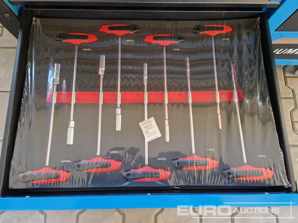 Equipo de taller Unused NORTH-TOOL JUMBO-PRO 12 Drawer Tool Cabinet,  Professional Tools: foto 11