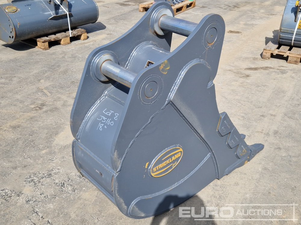 Unused Strickland 18" Digging Bucket, 80mm Pin to suit JCB JS160 - Cazo: foto 3 Unused Strickland 18" Digging Bucket, 80mm Pin to suit JCB JS160 - Cazo: foto 3