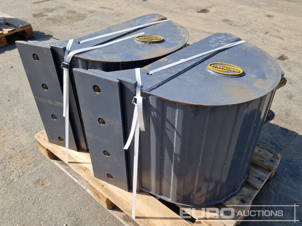 Unused Strickland 24" Digging Buckets to suit JCB 3CX (2 of) - Cazo: foto 3 Unused Strickland 24" Digging Buckets to suit JCB 3CX (2 of) - Cazo: foto 3