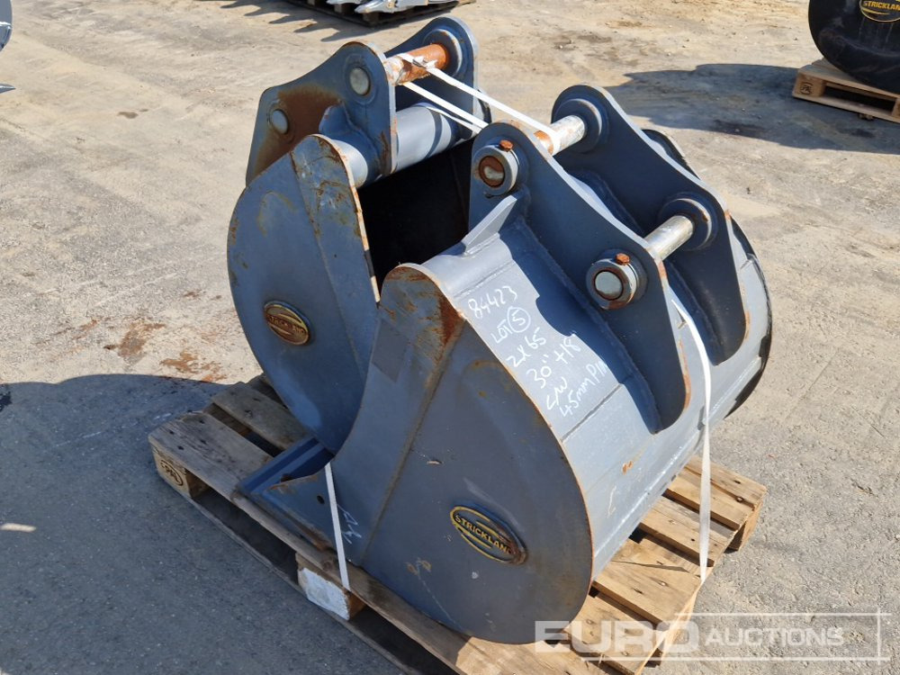 Unused Strickland 30", 18" Digging Buckets, 45mm Pin to suit Hitachi ZX65 (2 of) - Cazo: foto 2 Unused Strickland 30", 18" Digging Buckets, 45mm Pin to suit Hitachi ZX65 (2 of) - Cazo: foto 2