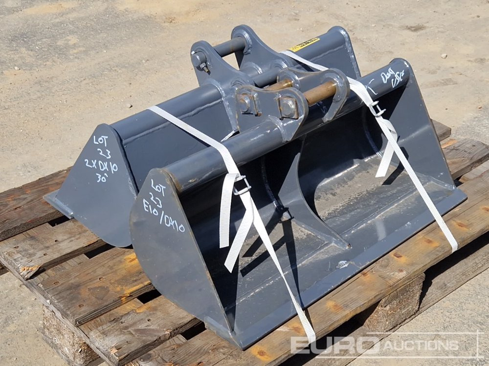 Unused Strickland 30" Ditching Buckets to suit Bobcat E10 (2 of) - Cazo: foto 2 Unused Strickland 30" Ditching Buckets to suit Bobcat E10 (2 of) - Cazo: foto 2