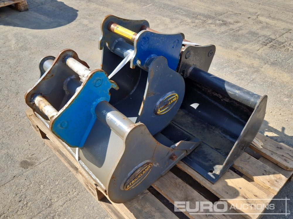 Unused Strickland 3B", 24", 12" Digging Buckets, MH03 to suit 1 Ton Excavator (3 of) - Cazo: foto 1 Unused Strickland 3B", 24", 12" Digging Buckets, MH03 to suit 1 Ton Excavator (3 of) - Cazo: foto 1