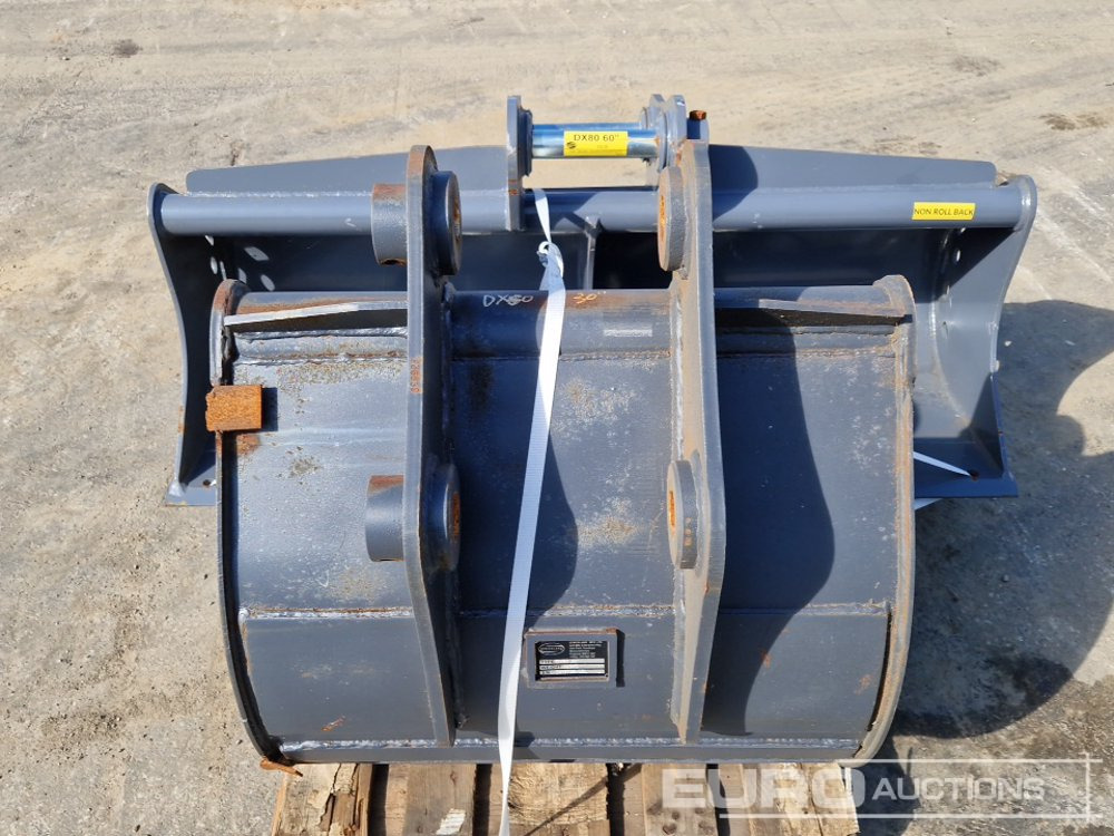 Unused Strickland 60" Ditching, 30" Digging Buckets, 45mm Pin to suit Doosan DX85 (2 of) - Cazo: foto 5 Unused Strickland 60" Ditching, 30" Digging Buckets, 45mm Pin to suit Doosan DX85 (2 of) - Cazo: foto 5