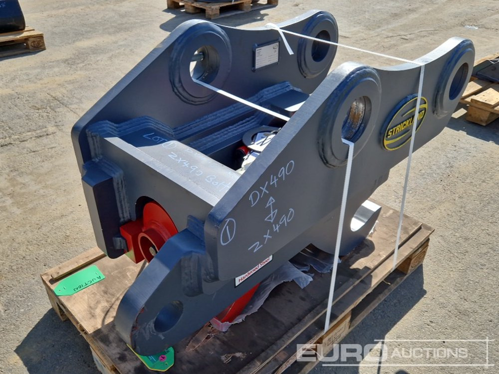 Unused Strickland S-Lock Quick Hitch, 110mm Pin to suit Doosan DX490 - Acoplamiento rápido: foto 1 Unused Strickland S-Lock Quick Hitch, 110mm Pin to suit Doosan DX490 - Acoplamiento rápido: foto 1