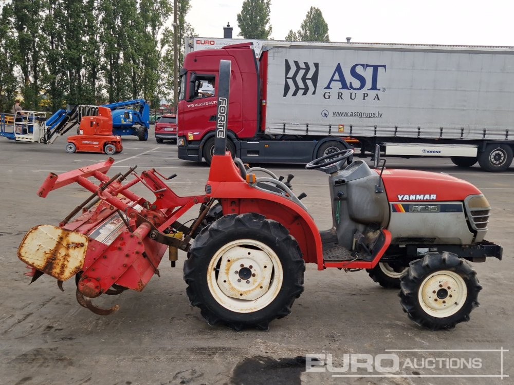 Yanmar AF15 - Mini tractor: foto 5 Yanmar AF15 - Mini tractor: foto 5