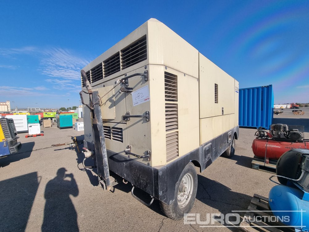 2012 Doosan Twin Axle Compressor (Copy of Declaration of Conformity Available / Copia de CE Disponible) / Compresor - Compresor de aire: foto 1 2012 Doosan Twin Axle Compressor (Copy of Declaration of Conformity Available / Copia de CE Disponible) / Compresor - Compresor de aire: foto 1