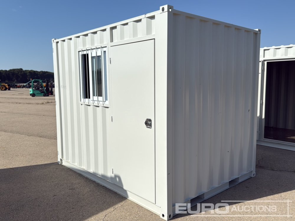 2025 10.2' Mini Container, Single Walk Door, Lock Box, Window, Fork Pockets / Contenedor - Contenedor marítimo: foto 2 2025 10.2' Mini Container, Single Walk Door, Lock Box, Window, Fork Pockets / Contenedor - Contenedor marítimo: foto 2