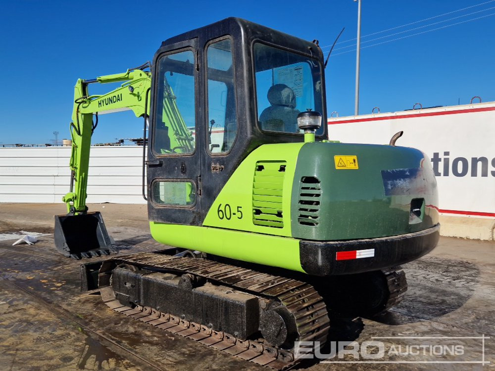 Hyundai ROBEX60-5 - Miniexcavadora: foto 3 Hyundai ROBEX60-5 - Miniexcavadora: foto 3