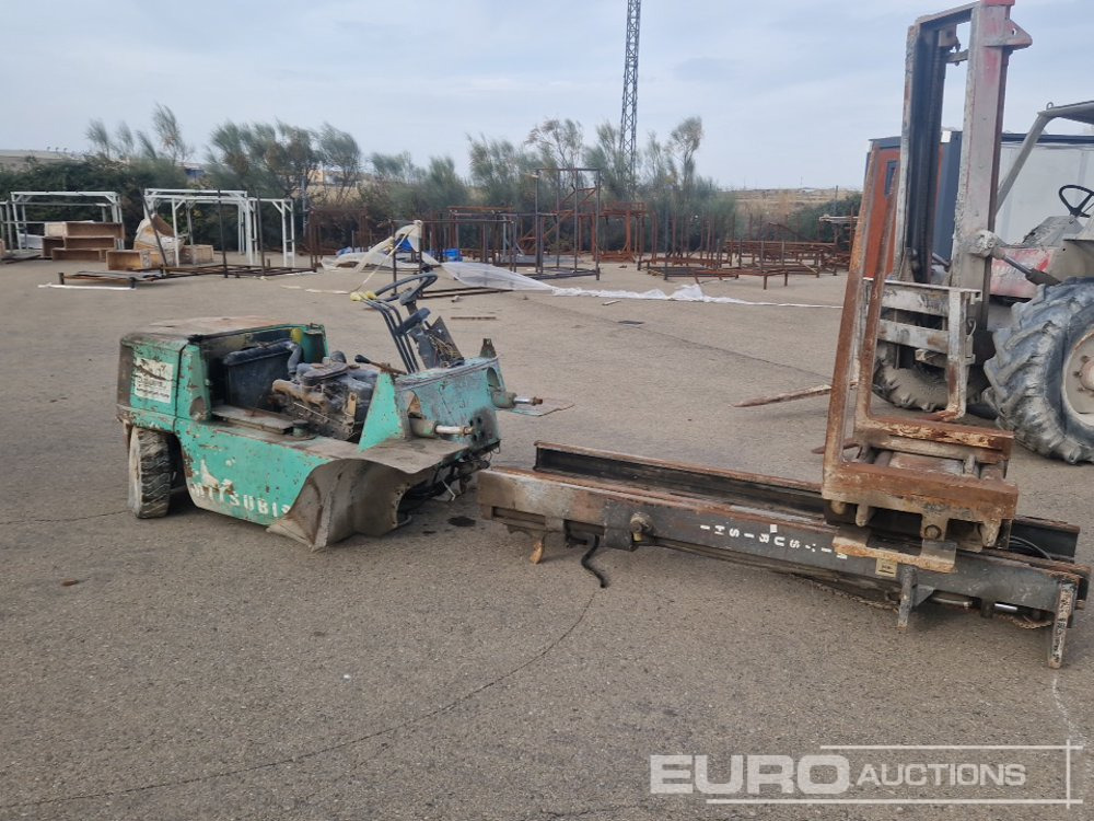 Mitsibishi Forklift, 2 Stage Free Mast Lift, Forks (Incomplete) - Carretilla elevadora: foto 1 Mitsibishi Forklift, 2 Stage Free Mast Lift, Forks (Incomplete) - Carretilla elevadora: foto 1