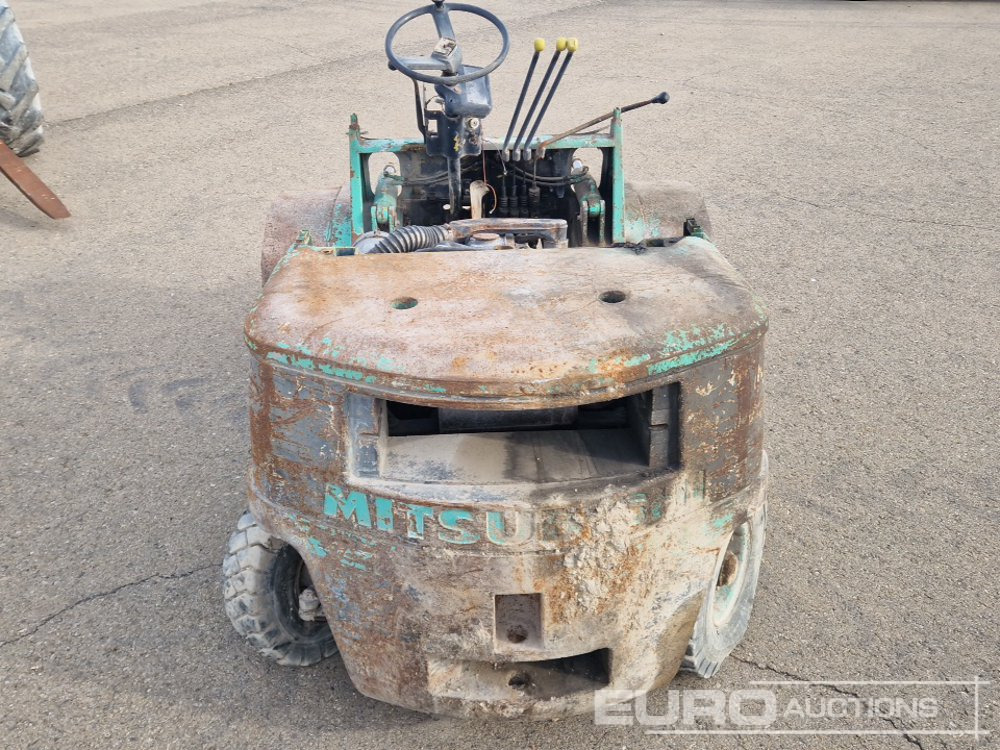 Mitsibishi Forklift, 2 Stage Free Mast Lift, Forks (Incomplete) - Carretilla elevadora: foto 5 Mitsibishi Forklift, 2 Stage Free Mast Lift, Forks (Incomplete) - Carretilla elevadora: foto 5