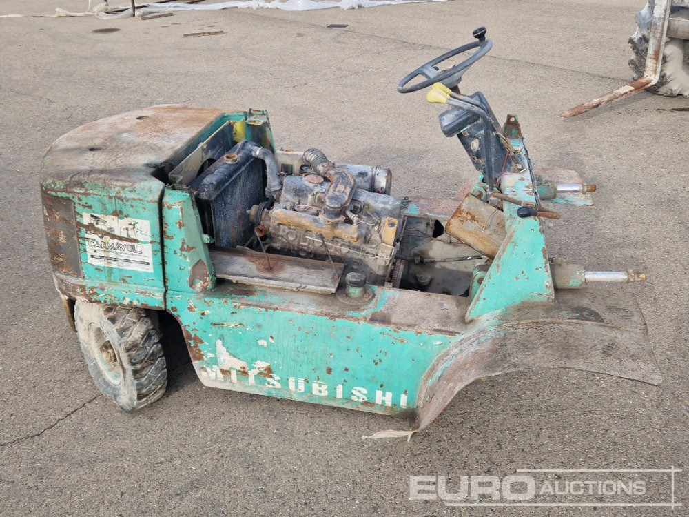Mitsibishi Forklift, 2 Stage Free Mast Lift, Forks (Incomplete) - Carretilla elevadora: foto 3 Mitsibishi Forklift, 2 Stage Free Mast Lift, Forks (Incomplete) - Carretilla elevadora: foto 3