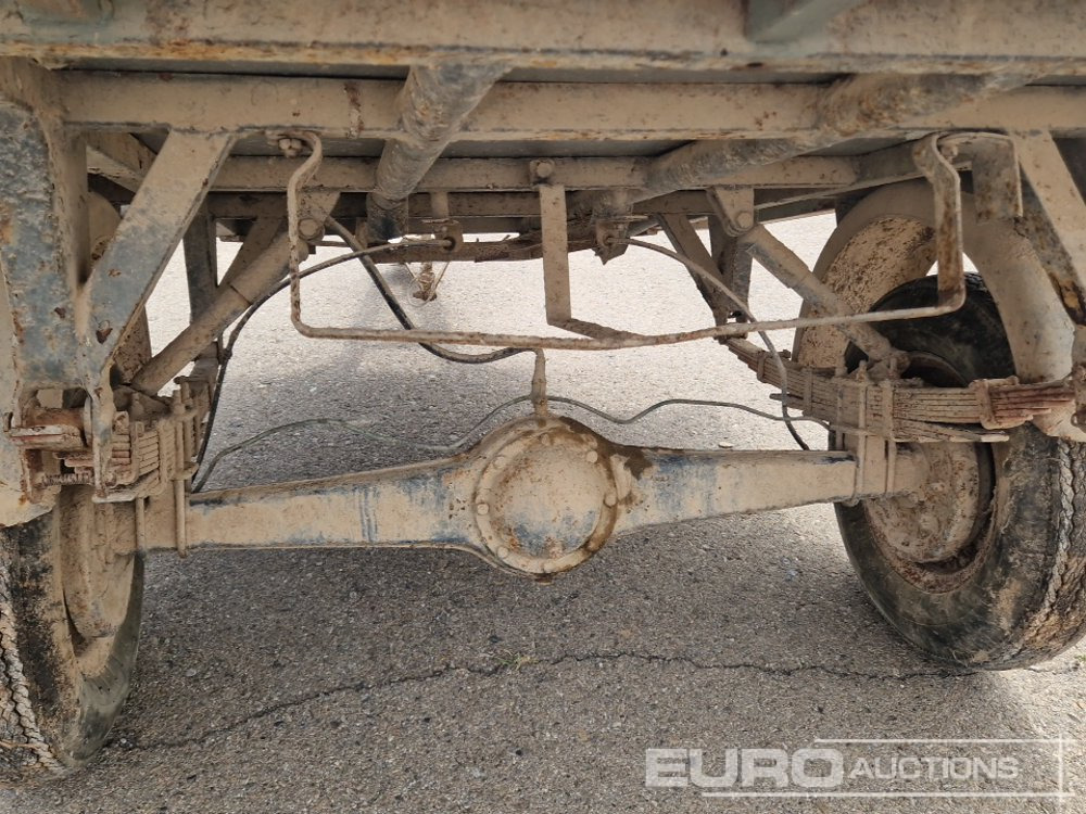 Remolque porta maquinaria Single Axle Plant Trailer: foto 12