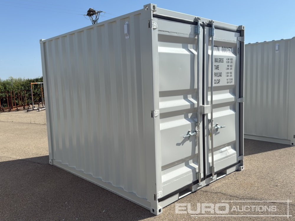 Unused 2025 10.2' Mini Container, Single Walk Door, Lock Box, Window / Contenedor - Contenedor marítimo: foto 4 Unused 2025 10.2' Mini Container, Single Walk Door, Lock Box, Window / Contenedor - Contenedor marítimo: foto 4
