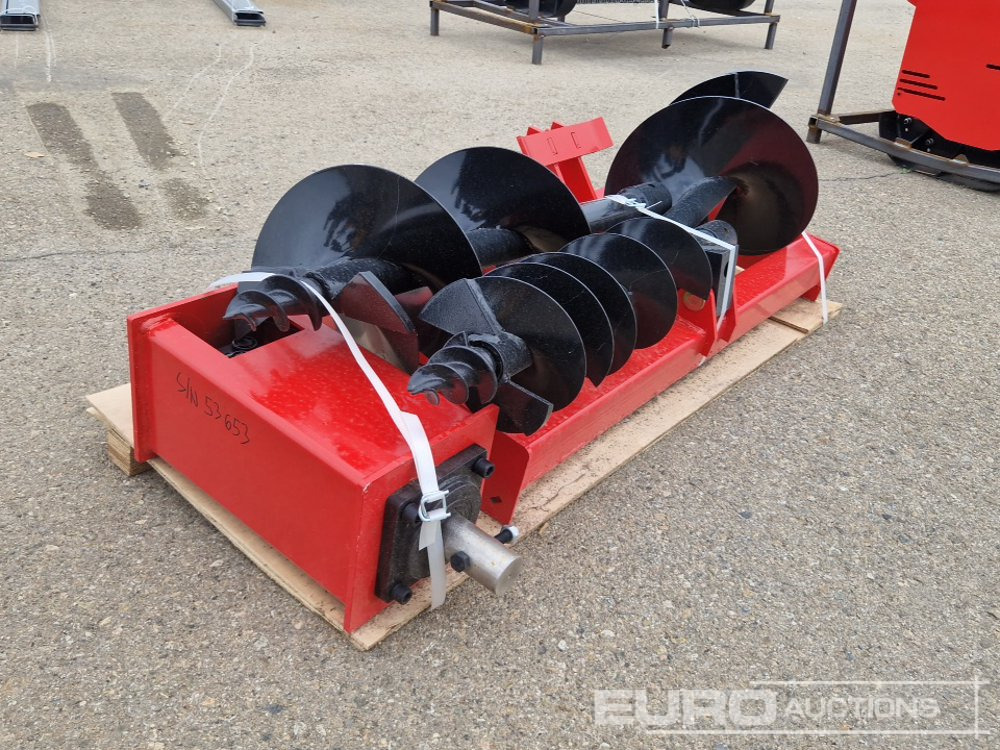 Unused 2025 Captok Auger to suit Skidsteer Loader, 16", 12", 8" Auger Attachment / Ahoyador - Taladro para tierra para Minicargadora: foto 1 Unused 2025 Captok Auger to suit Skidsteer Loader, 16", 12", 8" Auger Attachment / Ahoyador - Taladro para tierra para Minicargadora: foto 1