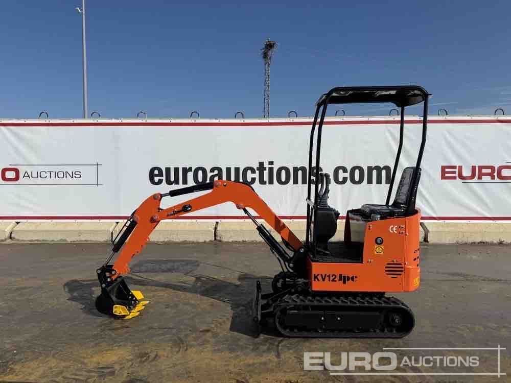 Unused 2025 JPC KV 12 - Miniexcavadora: foto 2 Unused 2025 JPC KV 12 - Miniexcavadora: foto 2