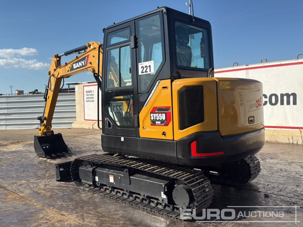 Unused 2025 Sany SY55U - Miniexcavadora: foto 3 Unused 2025 Sany SY55U - Miniexcavadora: foto 3