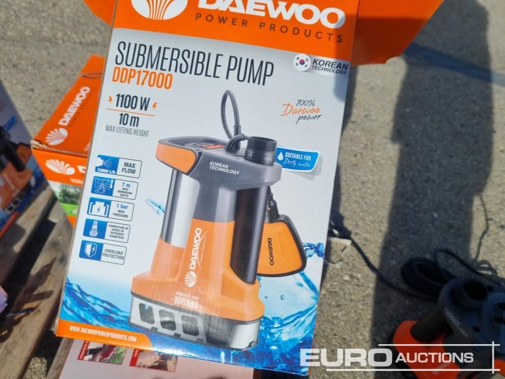 Bomba de agua Unused Daewoo DDP17000: foto 6 Bomba de agua Unused Daewoo DDP17000: foto 6
