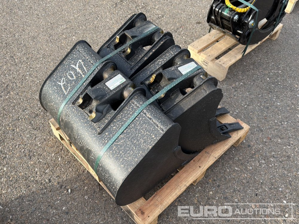 Unused Häner Bucket Package HTL125-Morin-M0 12" (250mm) Tilt Ditch Bucket, S/N 20250202, Digging Buckets HTL130-Morin-M0 12" (300mm) S/N 20250242, HTL160-Morin-M0 24" (600mm) S/N 20250208 to suit 1-2, - Cazo: foto 4 Unused Häner Bucket Package HTL125-Morin-M0 12" (250mm) Tilt Ditch Bucket, S/N 20250202, Digging Buckets HTL130-Morin-M0 12" (300mm) S/N 20250242, HTL160-Morin-M0 24" (600mm) S/N 20250208 to suit 1-2, - Cazo: foto 4