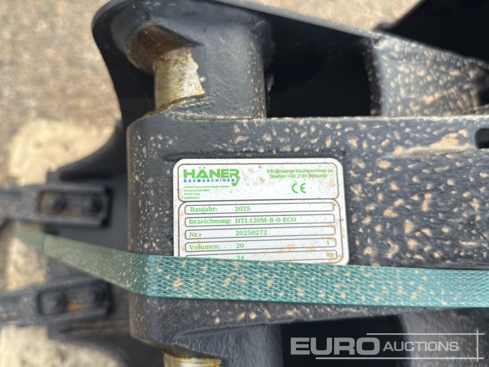 Unused Häner Bucket Package HTL160-Morin-M0 24" (600mm) Tilt Ditch Bucket S/N20250272, Digging Buckets HTL120-Morin-M0 12" (250mm) S/N20250210 and HTL140-Morin-M0 24" (600mm) to suit 1-2,5 ton mini ex - Cazo: foto 5 Unused Häner Bucket Package HTL160-Morin-M0 24" (600mm) Tilt Ditch Bucket S/N20250272, Digging Buckets HTL120-Morin-M0 12" (250mm) S/N20250210 and HTL140-Morin-M0 24" (600mm) to suit 1-2,5 ton mini ex - Cazo: foto 5
