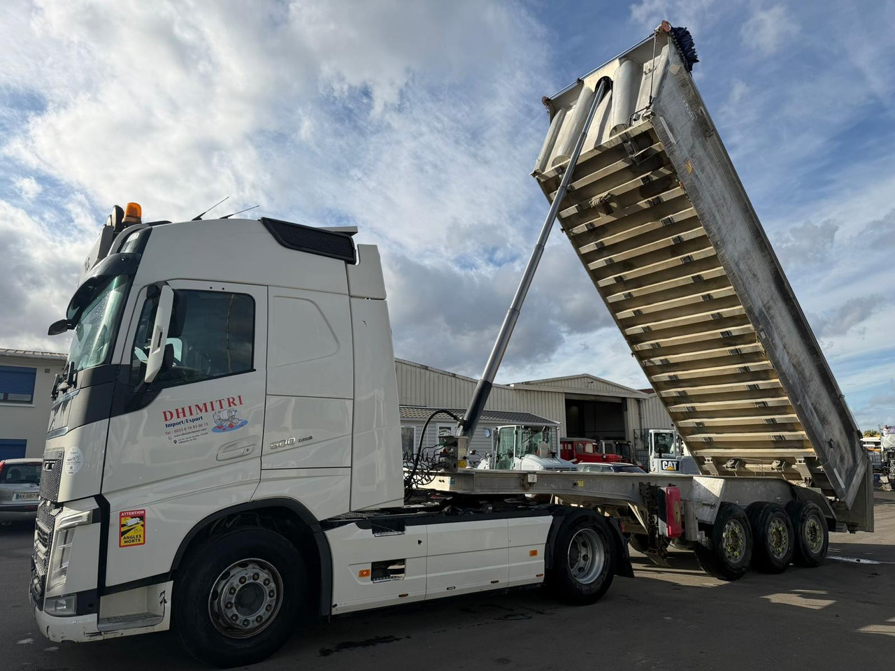 Ensemble tracteur + semi benne arrière DL-666-MB - Cabeza tractora, Semirremolque volquete: foto 5 Ensemble tracteur + semi benne arrière DL-666-MB - Cabeza tractora, Semirremolque volquete: foto 5