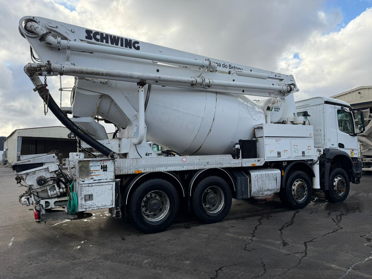 Camion mixo-pompe Mercedes Arocs 3540 EY-194-EP - Camión bomba de hormigón: foto 5 Camion mixo-pompe Mercedes Arocs 3540 EY-194-EP - Camión bomba de hormigón: foto 5