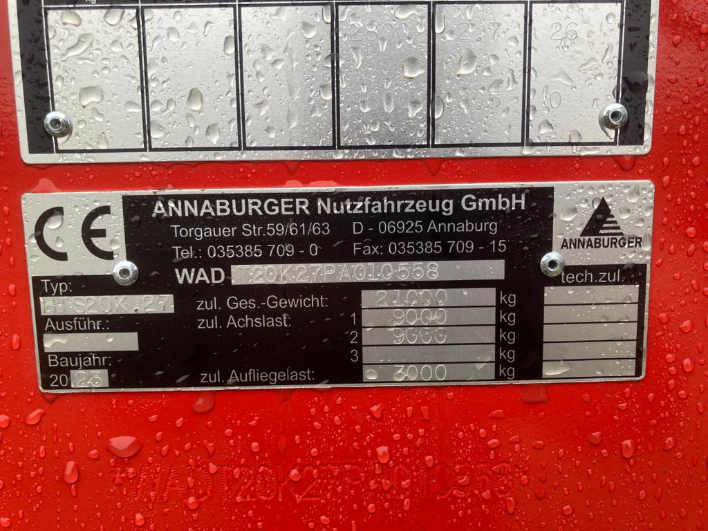 Annaburger HTS 20K.27 Tankanhänger - Maquinaria para fertilización: foto 4 Annaburger HTS 20K.27 Tankanhänger - Maquinaria para fertilización: foto 4