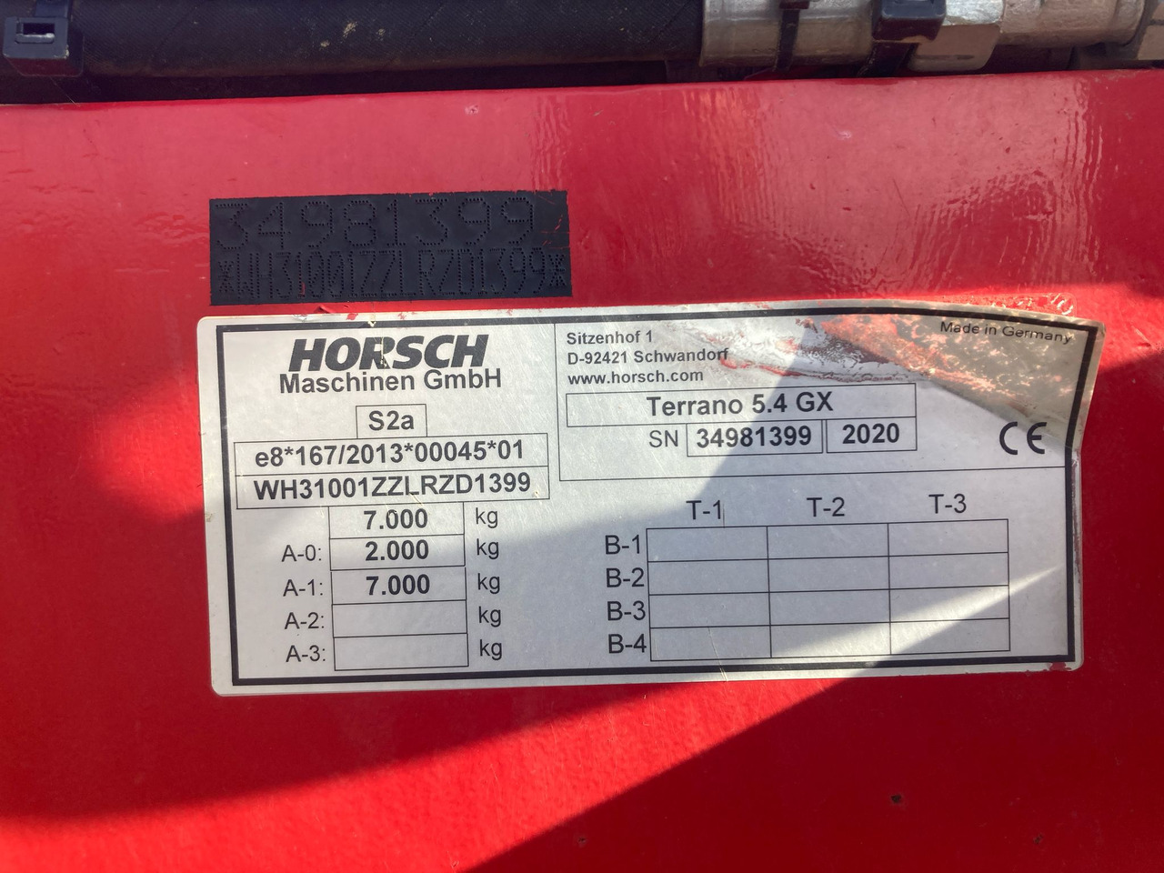 Horsch Terrano 5.4 GX - Cultivador: foto 3 Horsch Terrano 5.4 GX - Cultivador: foto 3