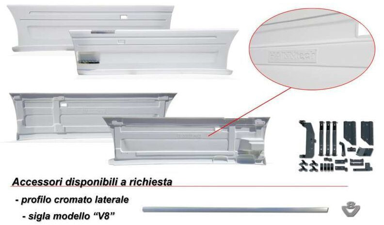 Scania R Serie Sideskirts / Fairings E3 E4 E5 E6 - Aerodinámica/ Spoiler para Camión: foto 3 Scania R Serie Sideskirts / Fairings E3 E4 E5 E6 - Aerodinámica/ Spoiler para Camión: foto 3