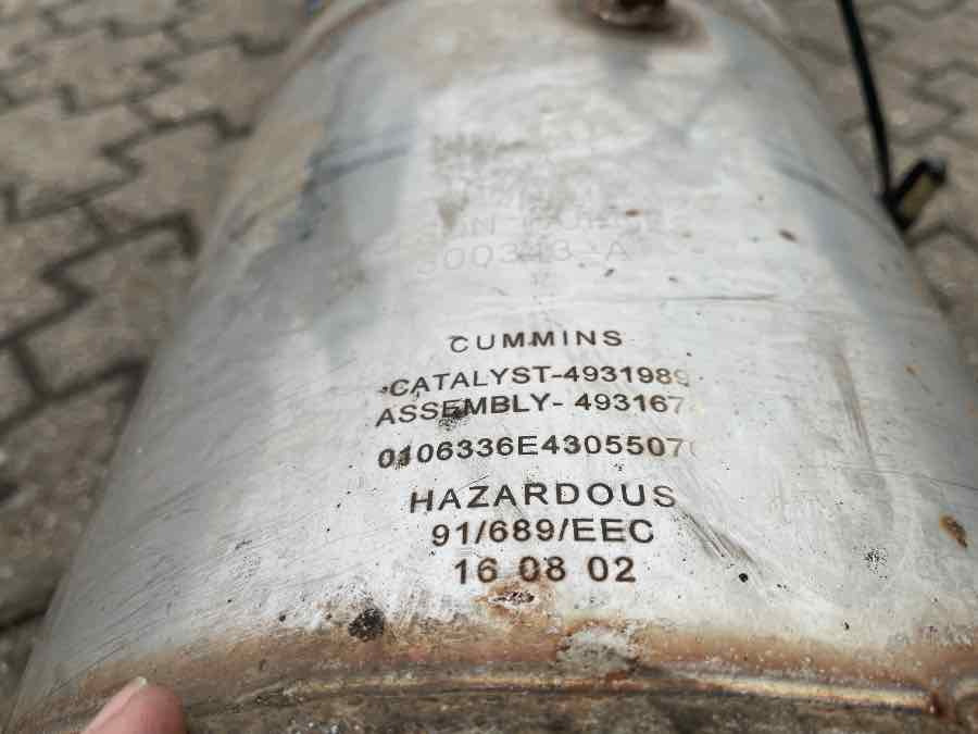 DAF EXHAUST 300343A - Sistema de escape para Camión: foto 2 DAF EXHAUST 300343A - Sistema de escape para Camión: foto 2