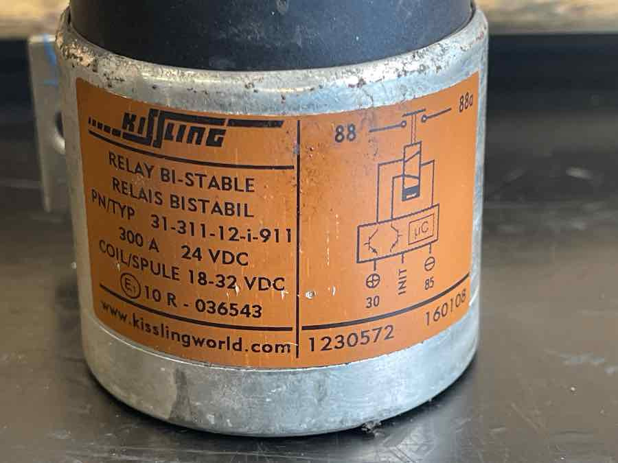 KISSLING RELAY BI STABLE RELAIS - Relé para Autobús: foto 2 KISSLING RELAY BI STABLE RELAIS - Relé para Autobús: foto 2