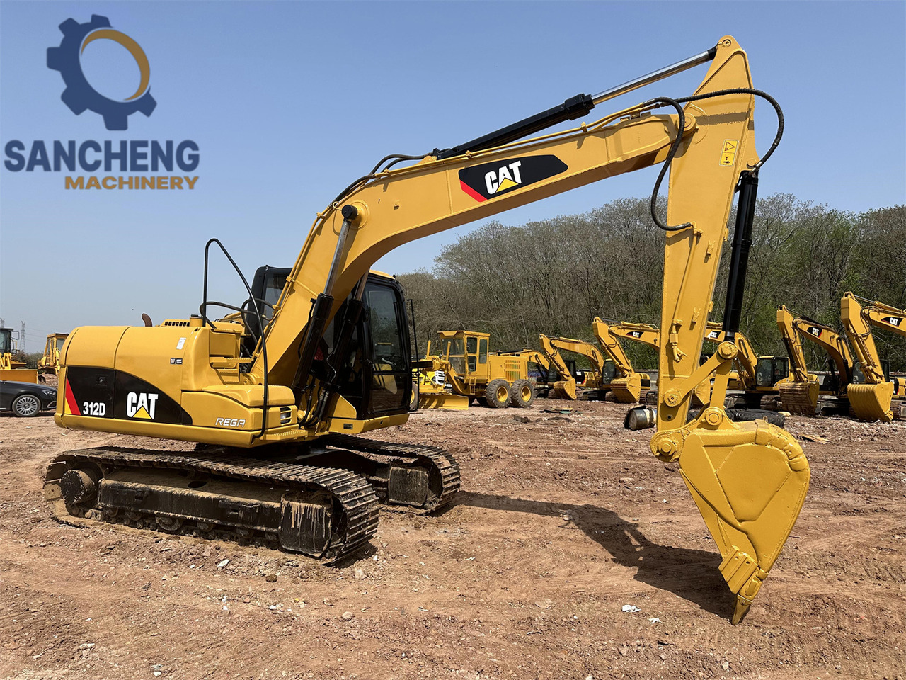 Excavadora de cadenas CAT 312D: foto 8