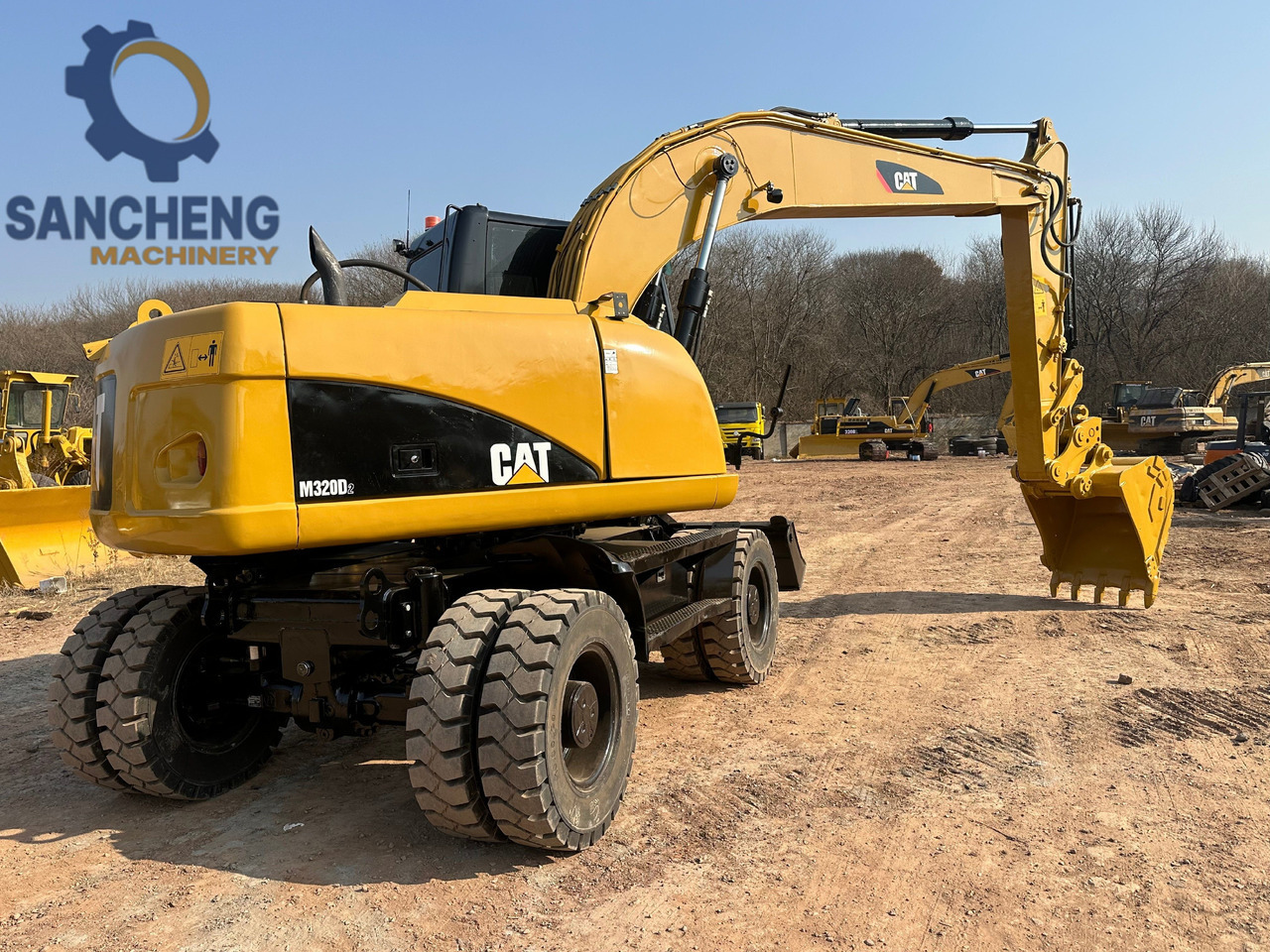 Excavadora de ruedas CATERPILLAR M320D2 wheel excavator: foto 8 Excavadora de ruedas CATERPILLAR M320D2 wheel excavator: foto 8