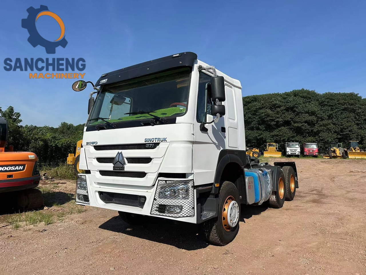 SINOTRUK HOWO Truck Head 371hp - Cabeza tractora: foto 4 SINOTRUK HOWO Truck Head 371hp - Cabeza tractora: foto 4