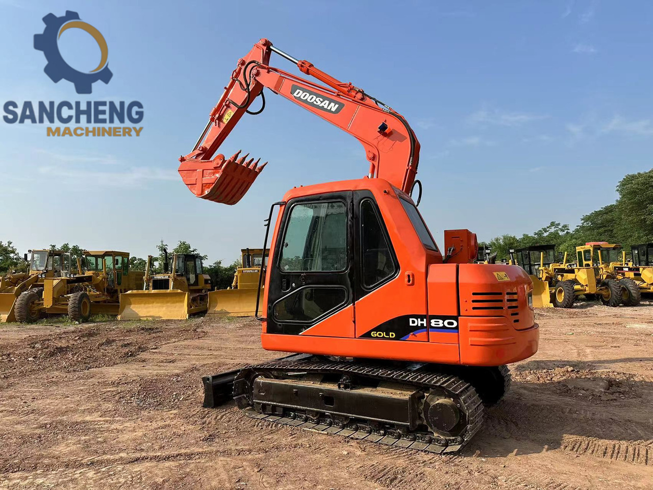 Excavadora de cadenas DOOSAN DH80: foto 9