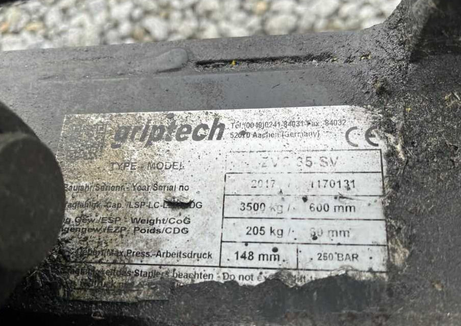 Griptech ZVC35-SV - Implemento: foto 3 Griptech ZVC35-SV - Implemento: foto 3