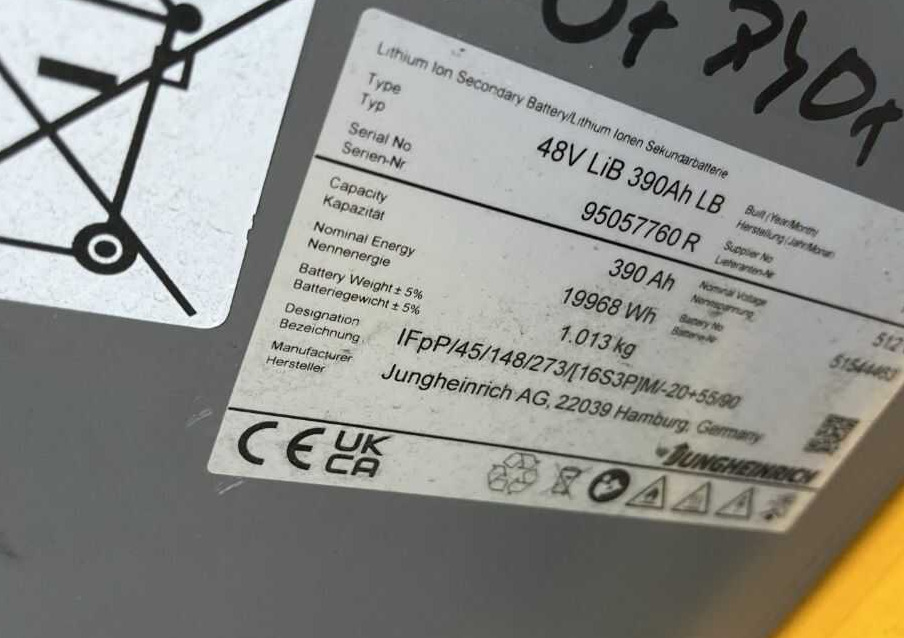 Jungheinrich EFG220 - Carretilla elevadora eléctrica: foto 5 Jungheinrich EFG220 - Carretilla elevadora eléctrica: foto 5