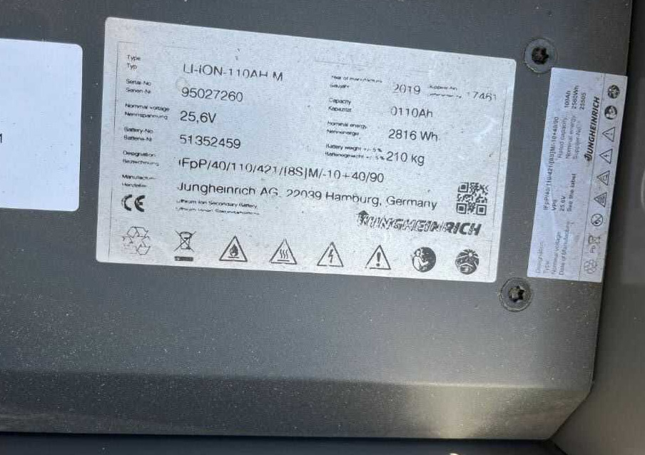 Apilador Jungheinrich EJC214: foto 7 Apilador Jungheinrich EJC214: foto 7