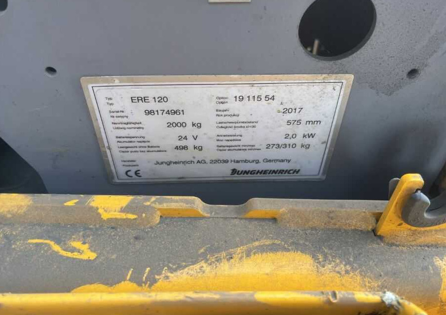 Jungheinrich ERE120 - Transpaleta: foto 4 Jungheinrich ERE120 - Transpaleta: foto 4