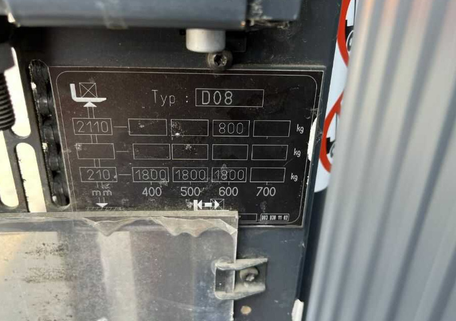 Linde D08 - Apilador: foto 5 Linde D08 - Apilador: foto 5