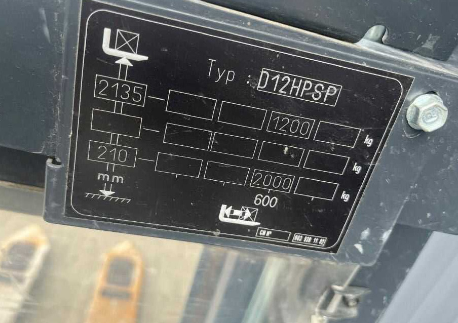 Apilador Linde D12HPSP: foto 6